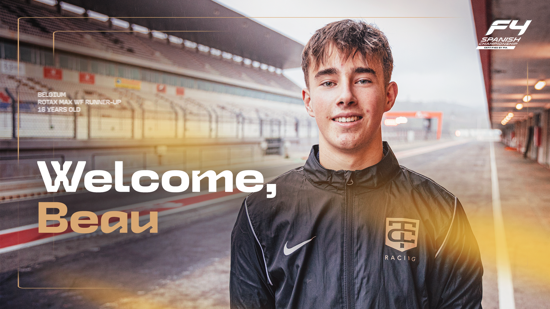 TC Racing kicks off its 2026 project with Beau Lowette: youth, talent ...